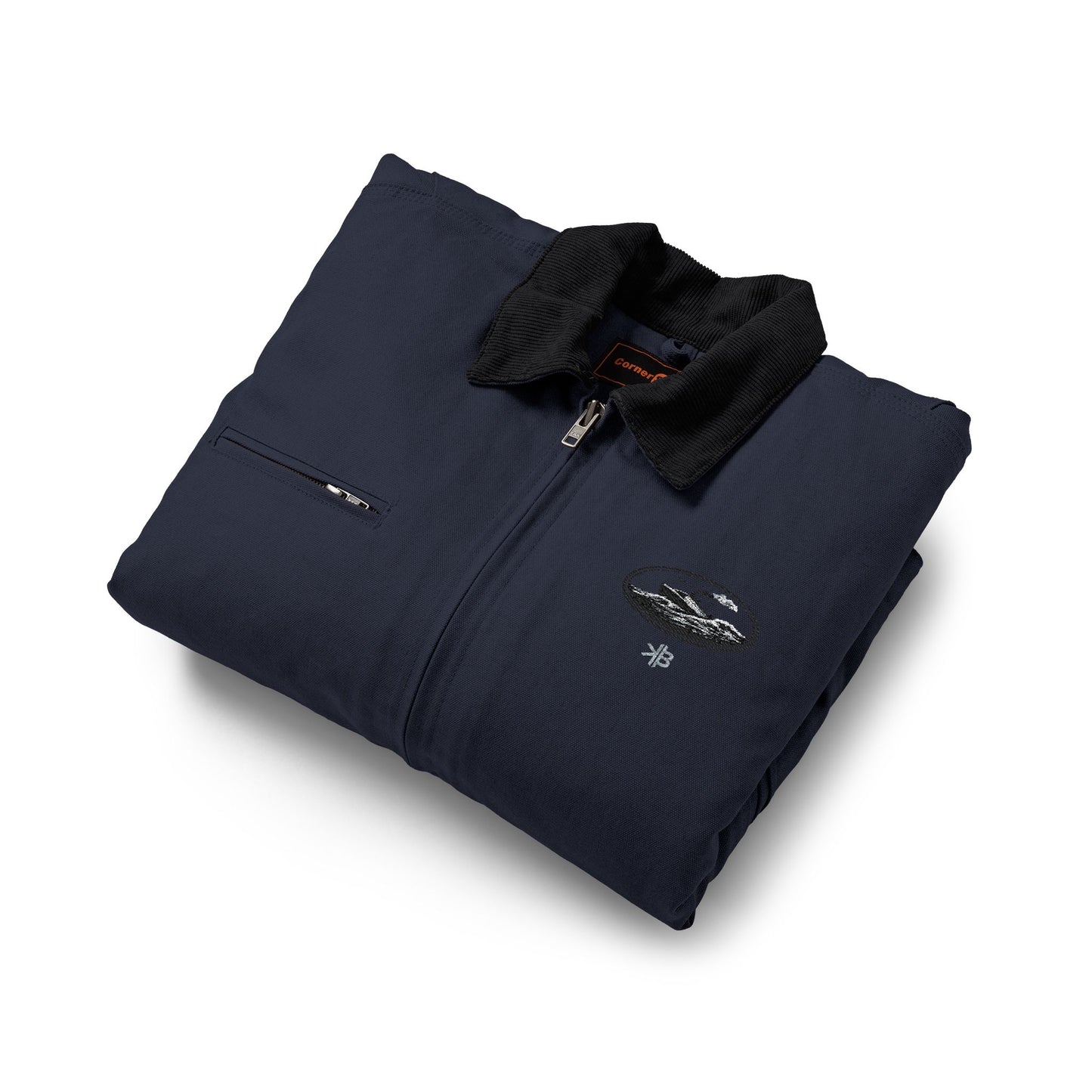 Sinking Embroidered Work Jacket