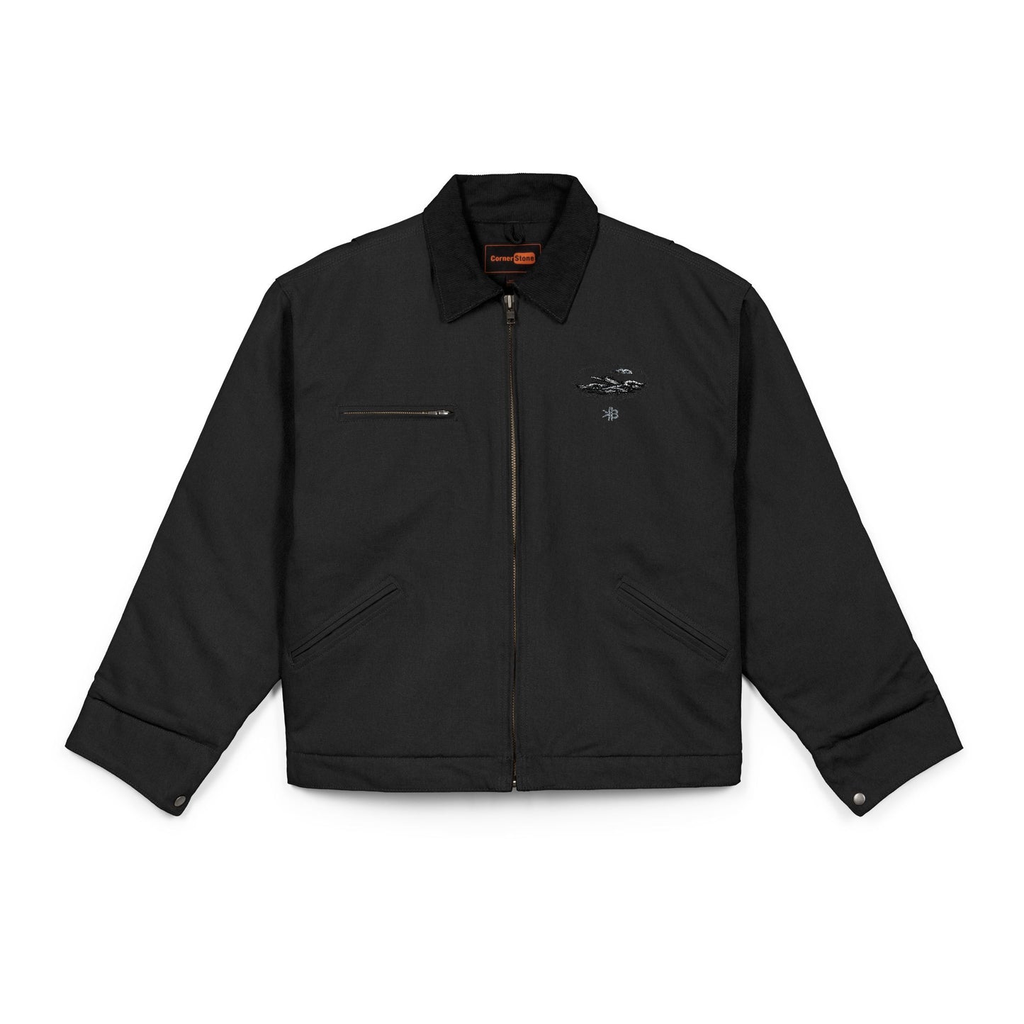 Sinking Embroidered Work Jacket