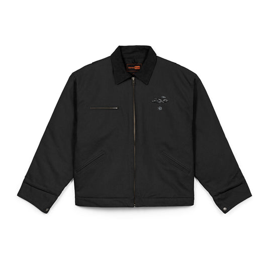 Sinking Embroidered Work Jacket