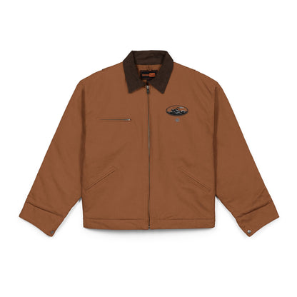 Sinking Embroidered Work Jacket