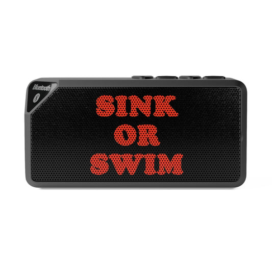 “Sink or Swim” Portable Bluetooth Speaker