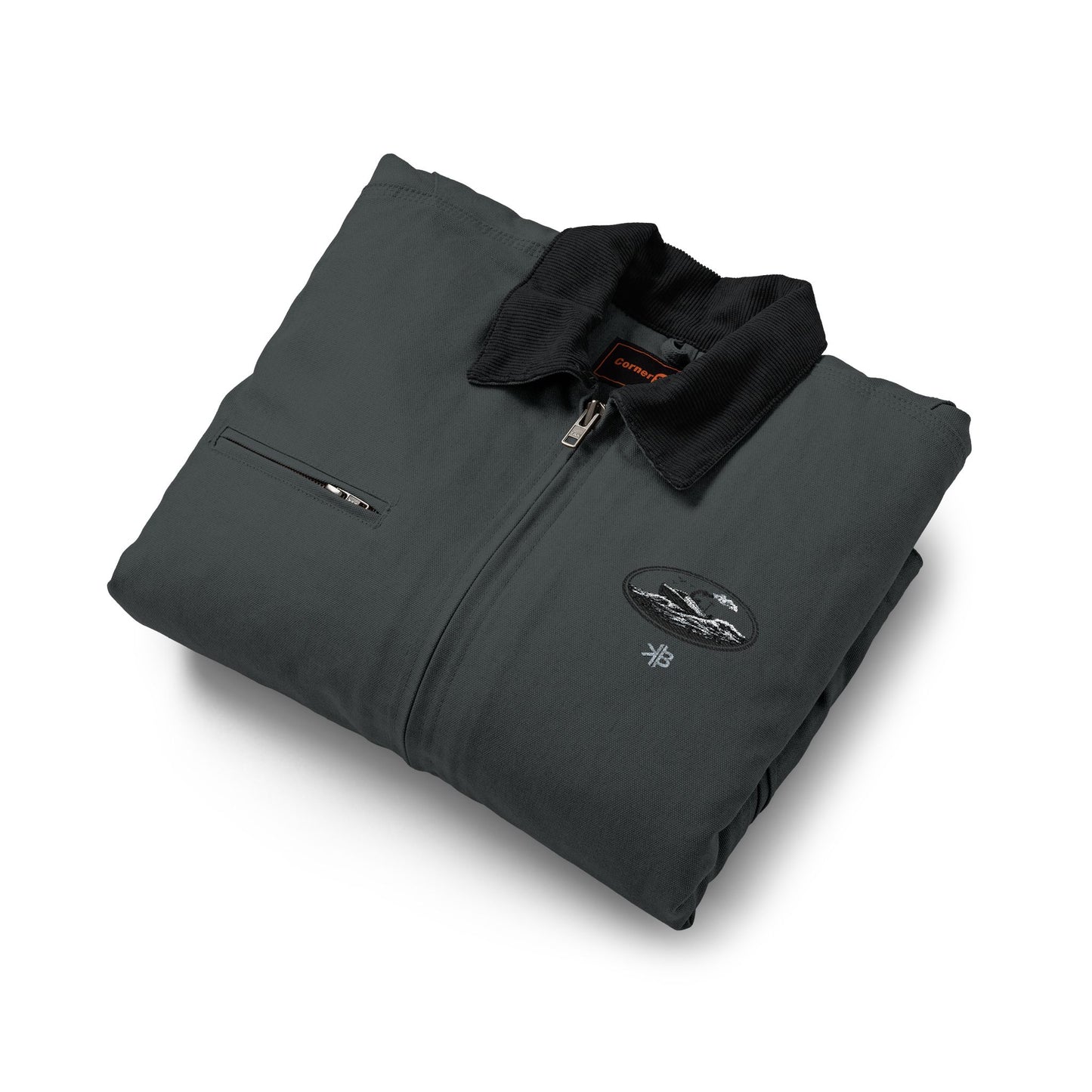 Sinking Embroidered Work Jacket